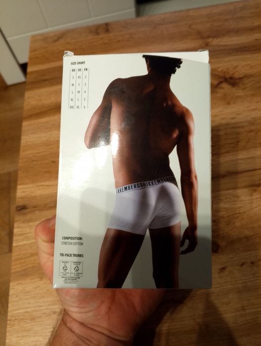 Nowe bokserki męskie Bikkembergs 3 sztuki
