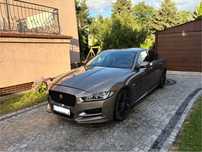 Jaguar XE R-sport 2016r lekko uszkodzony. Polecam