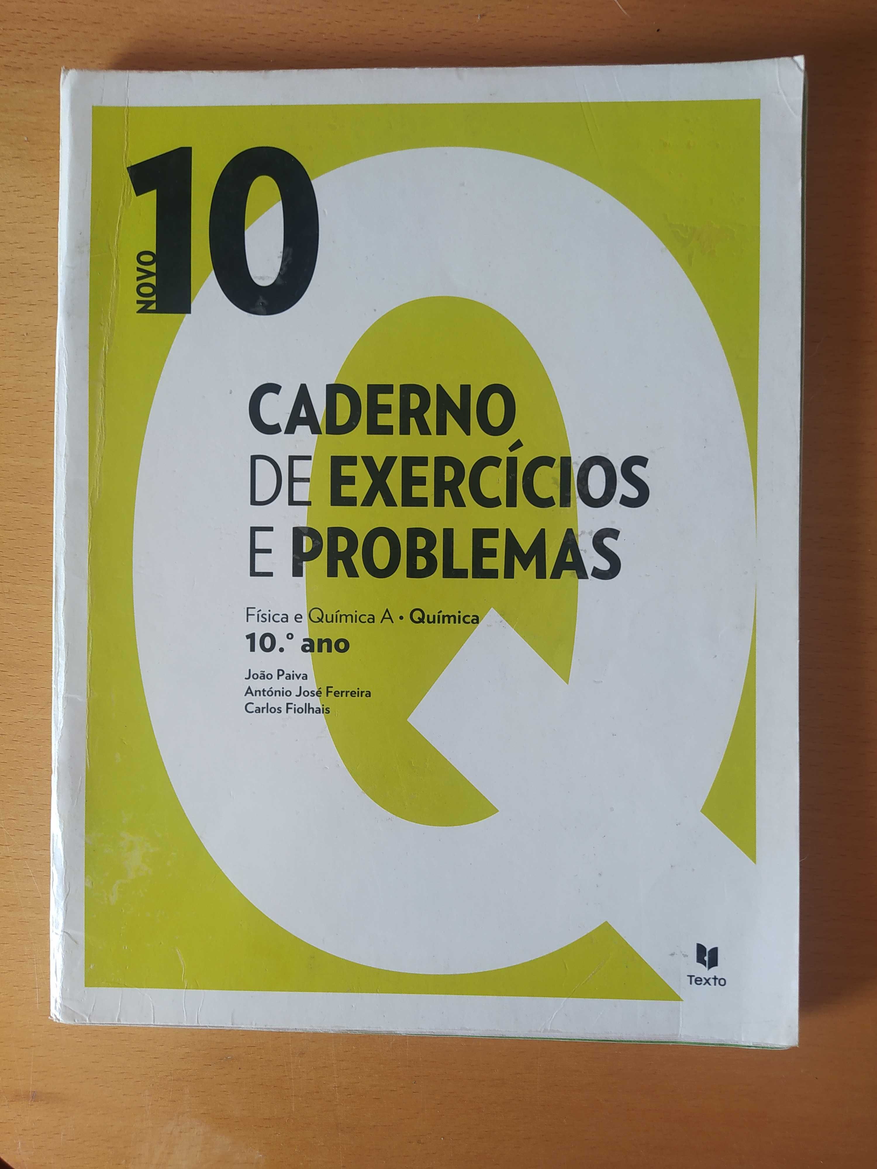 Cadernos de atividades 10º e 12º anos