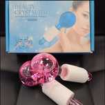 Кріосфера Beauty Crystal Ball для масажу обличчя та тіла 2 шт рожеві