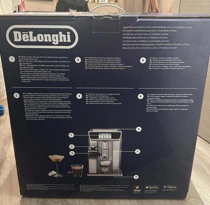 Кофемашина Delonghi Primadonna Elite