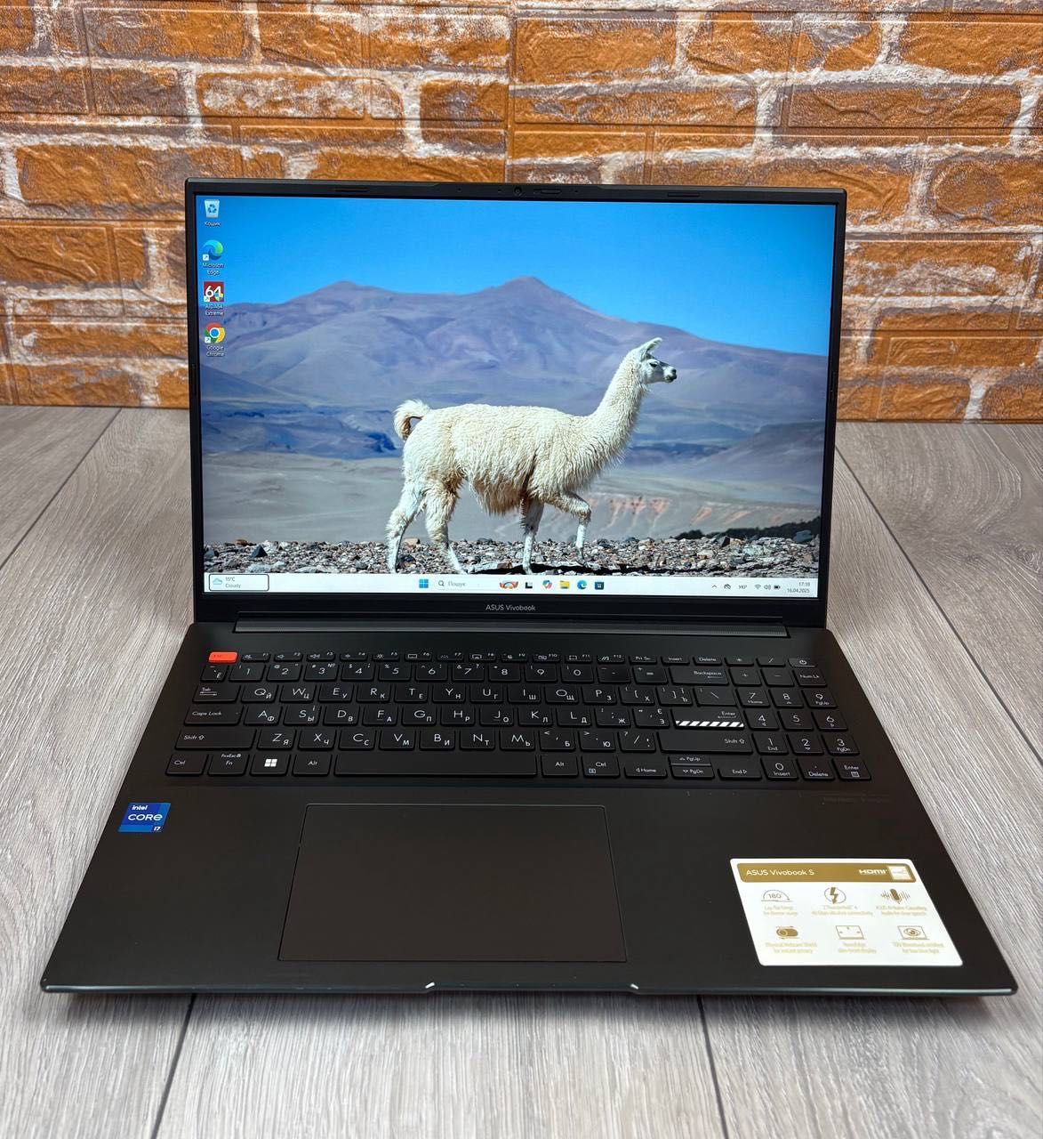 16ʼʼ Asus Vivobook S 16X S5602ZA/ i7-12700H/ SSD-512gb/ RAM-16gb