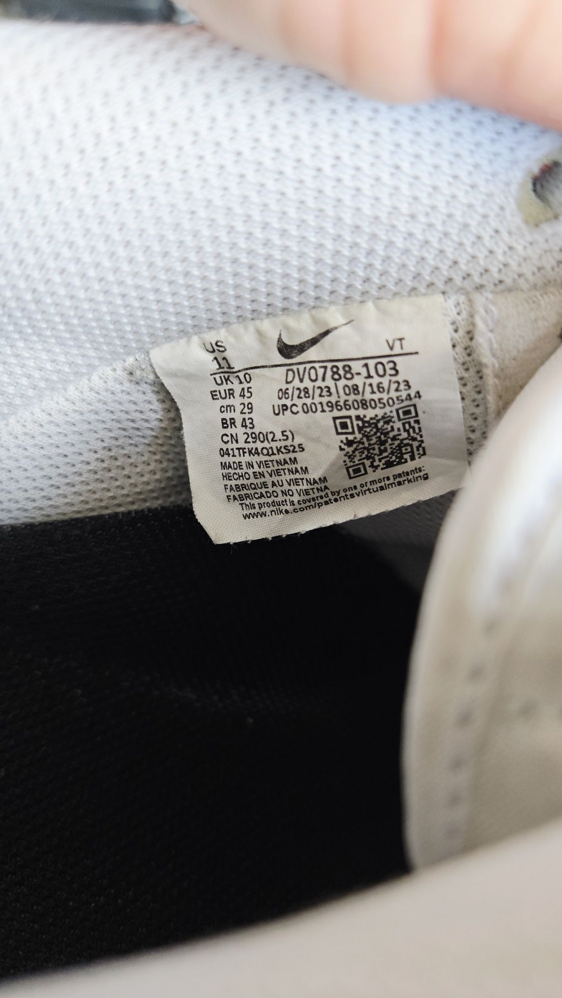 Nike Air Force 1 '07 oryginalne rozmiar 45
