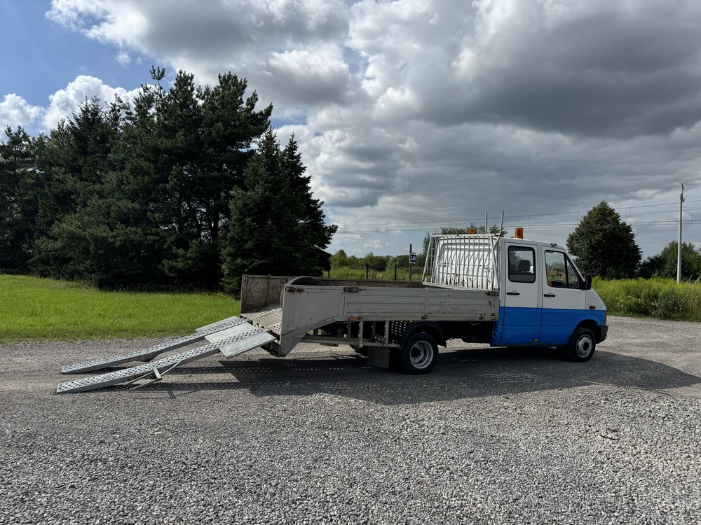 Vw LT 46 dlc 3.5 t brygadowa kabina najazd laweta