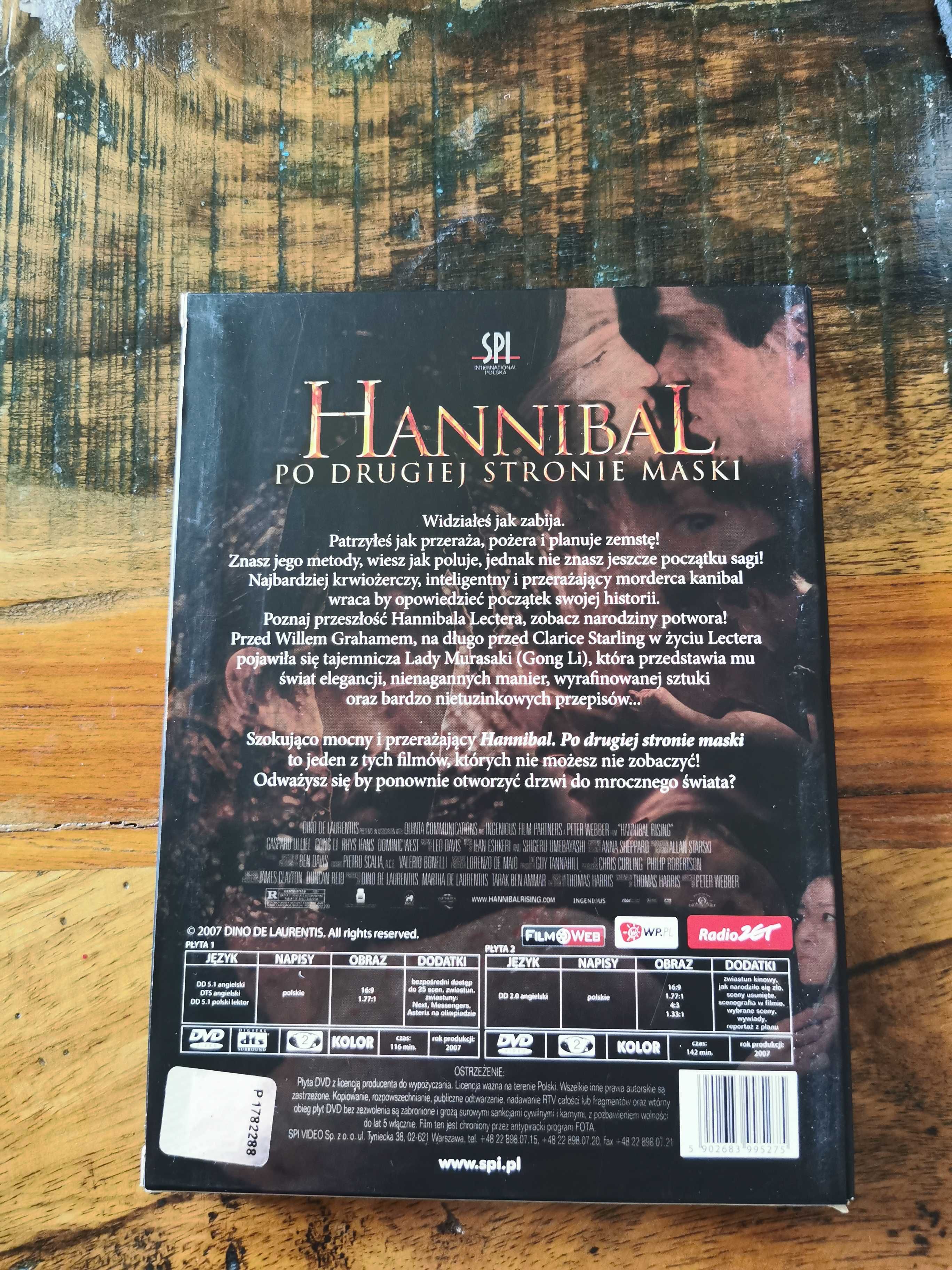 HANNIBAL  - Po Drugiej Stronie Maski (DVD)