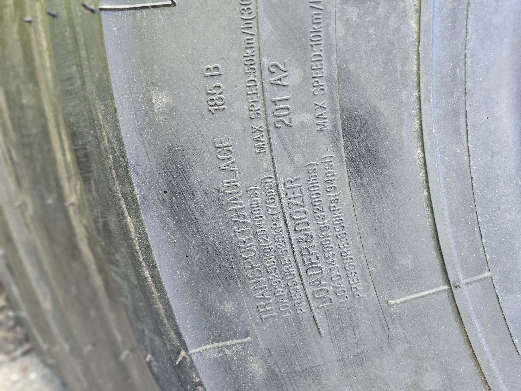 23.5R25 (5200netto) SAMSON opona WOZIDŁO ładowarka nowa opony