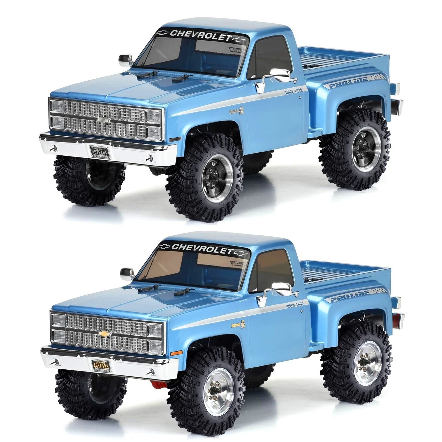 4 felgi beadlock rc+opony 1.9" 98x36mm TRX REELY FMS SCX TAMIYA MST