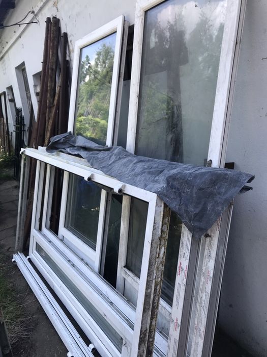 Drzwi aluminium/plastik okna, drzwi