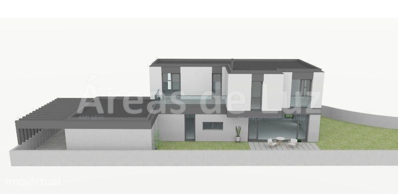Terreno com 2600 m2, projecto aprovado