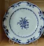 Prato porcelana Companhia das Indias