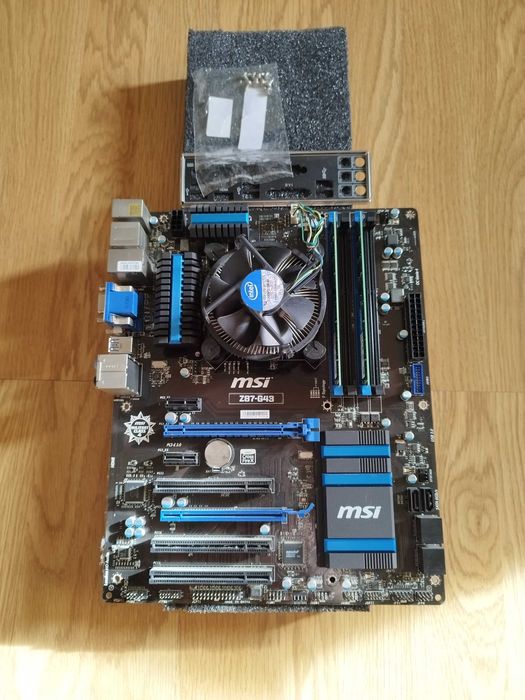 MSI Z87-G43 (Z87 2xPCI-E DDR3) + Intel Core i5 + RAM