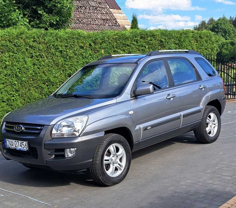 Kia sportage 2007rok 2.0benz 141ps Bezwypadkowy serwis idealny stan