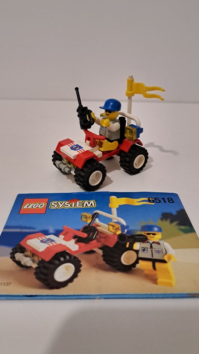 Lego City ratownik quad  buggy nr kat. 6518