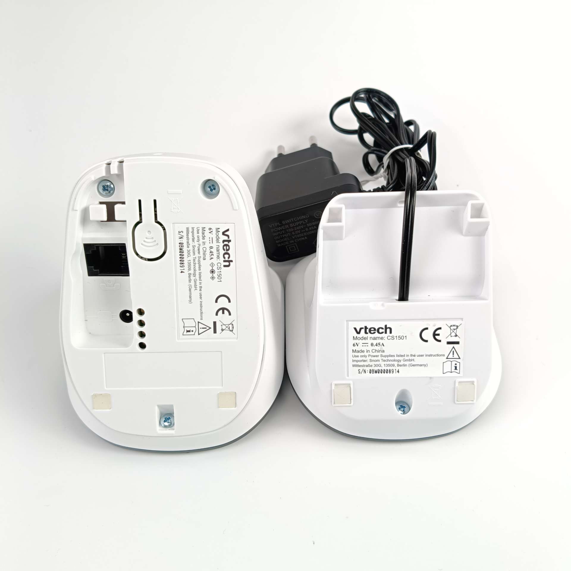 VTech CS1501 Cordless Casa Duo telefon stacjonarny z zest. głośnom.