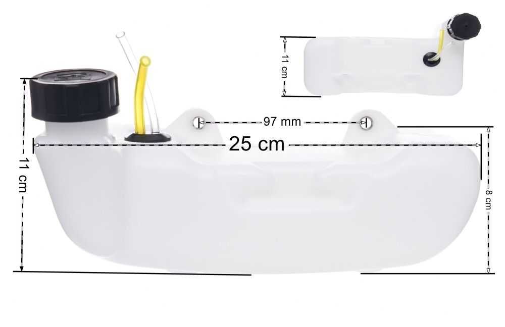 Zbiornik paliwa korek do kosy spalinowej, podkaszarki CZ0019