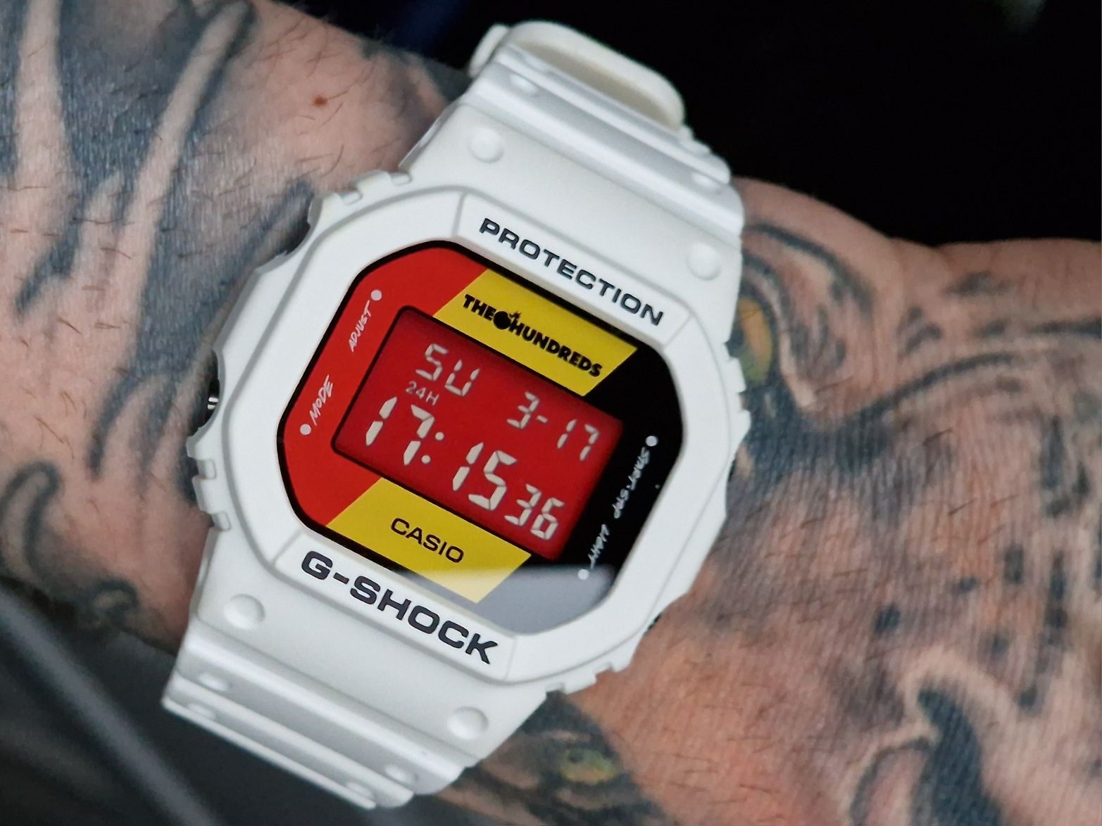 Casio G-shock dw-5600hdr dw5635 plus biale ciuchy