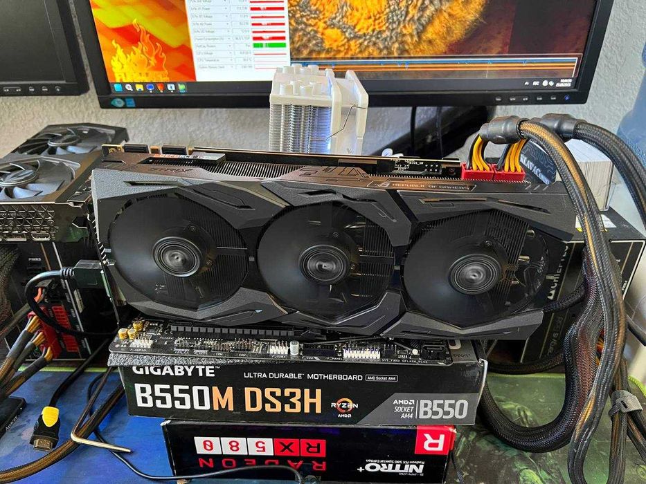 Відеокарта Asus GTX 1080 Ti ROG Strix 11GB GDDR5X (352bit)