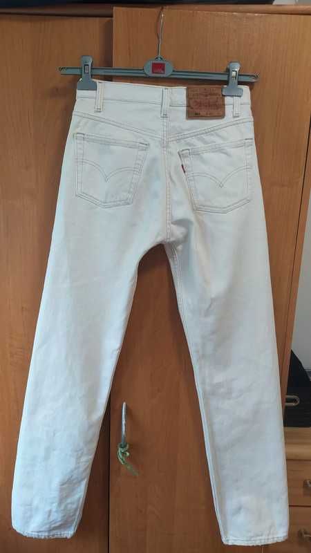Levi's 501, 1994r. made in usa white W29 L34