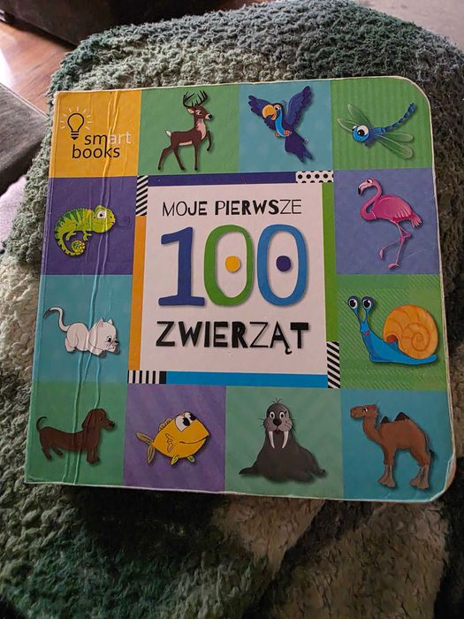 Książka Moje pierwsze 100 zwierząt.