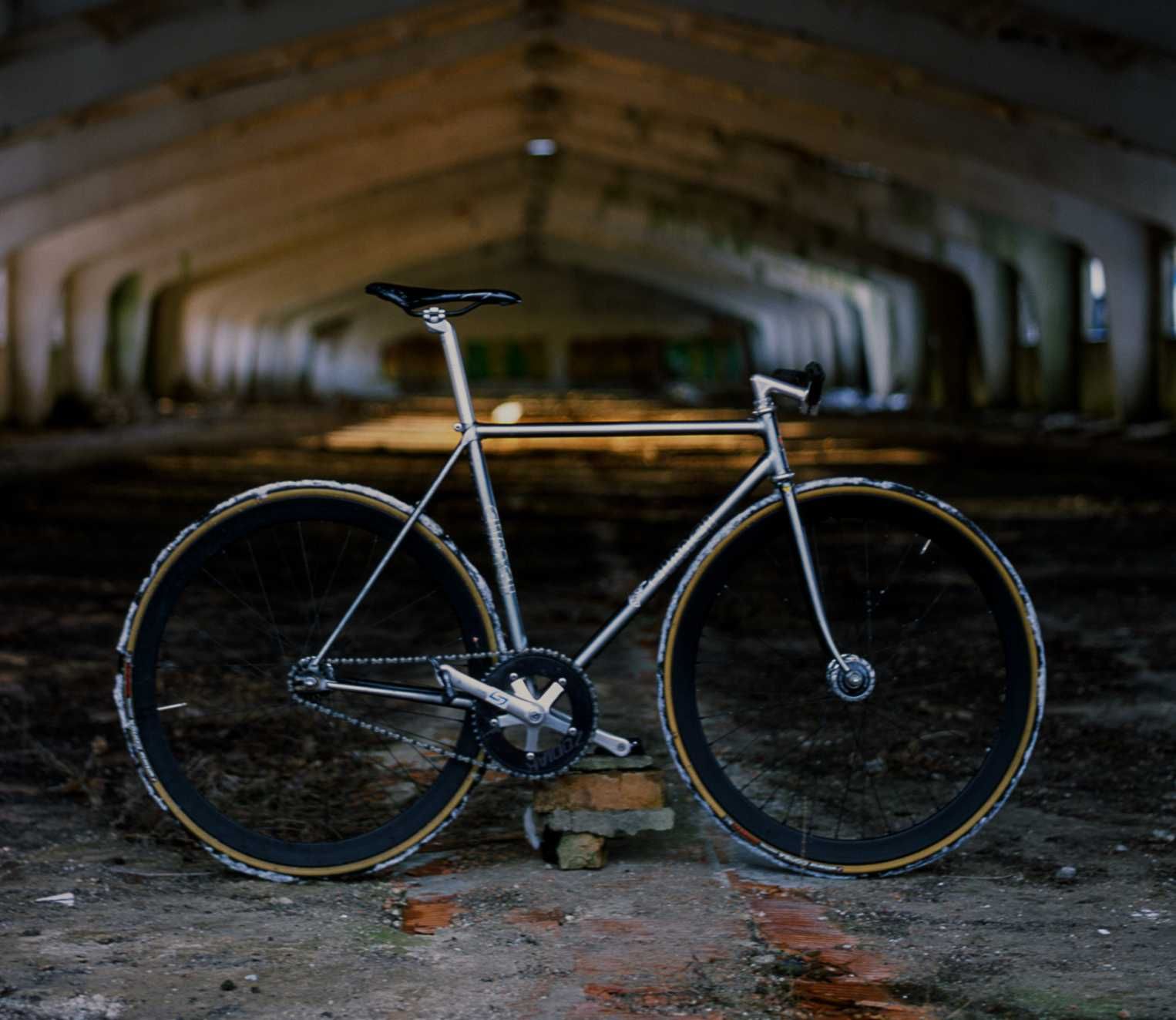 Fixed Gear / Ostre koło - NJS Eimei 51cm - Vintage Miejski Rower (: