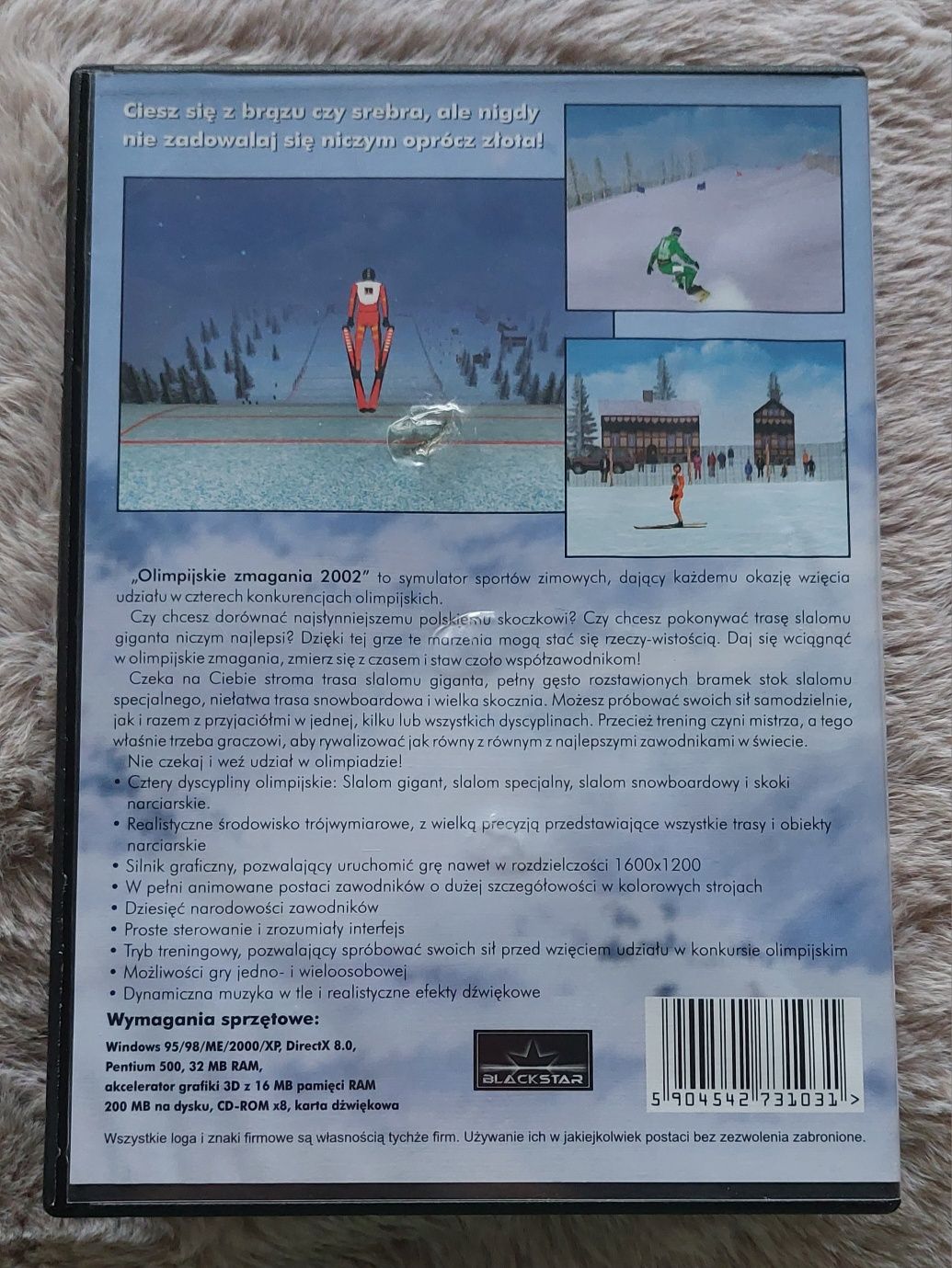 Gra PC DVD-ROM Olimpijskie Zmagania 2002 PL
