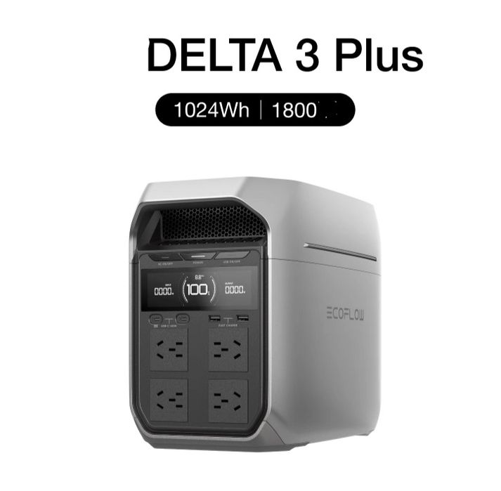 Ecoflow Delta 3 Plus. Новий