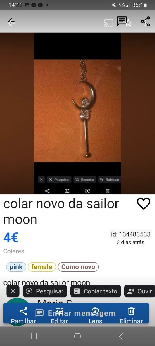 Coisa novas Sailor moon