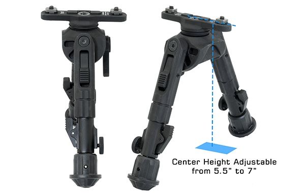 Сошки Leapers UTG Recon 360 ° с Качалкой.На M-lock и Weaver. AR15/АК