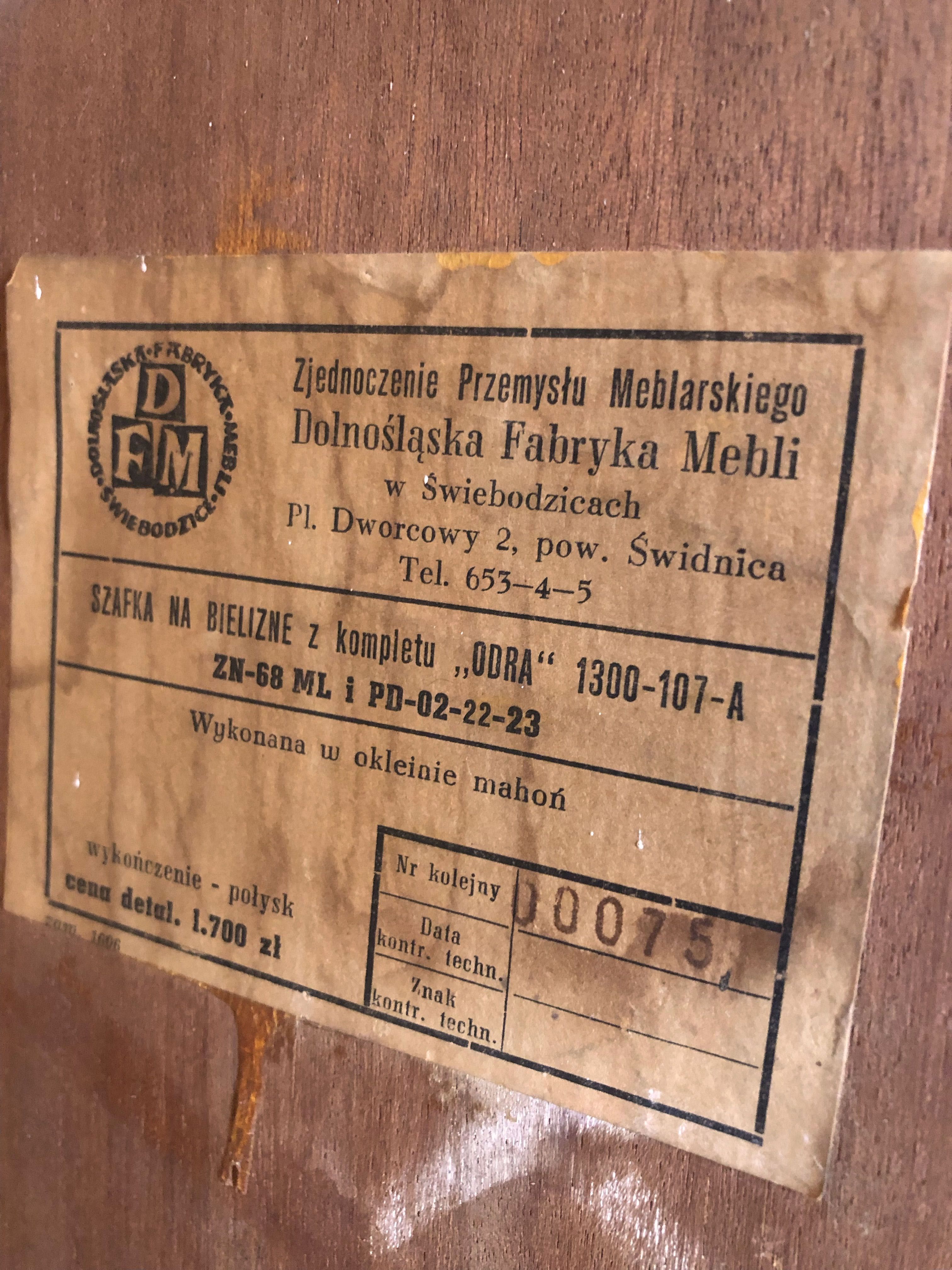 Meble Odra z 1968 r.: to nie styl vintage, to jest vintage