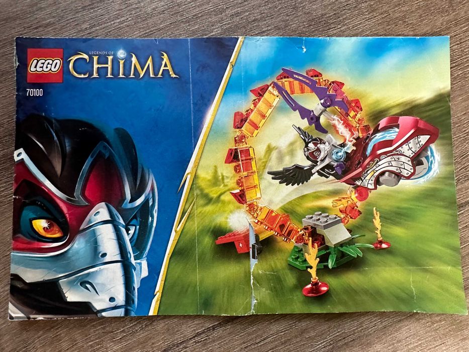 Конструктор LEGO Legends Of Chima Кільце вогню 70100