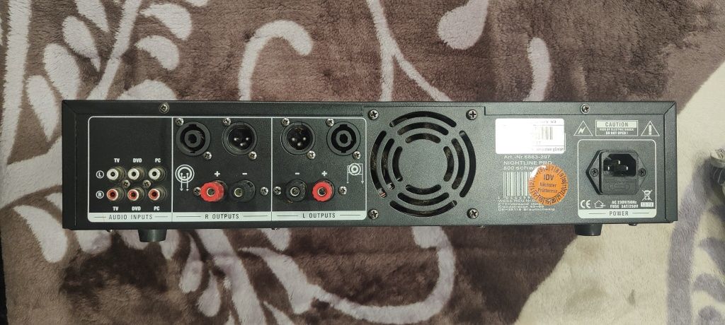 Wzmacniacz mocy NIGHTLINE PRO 800