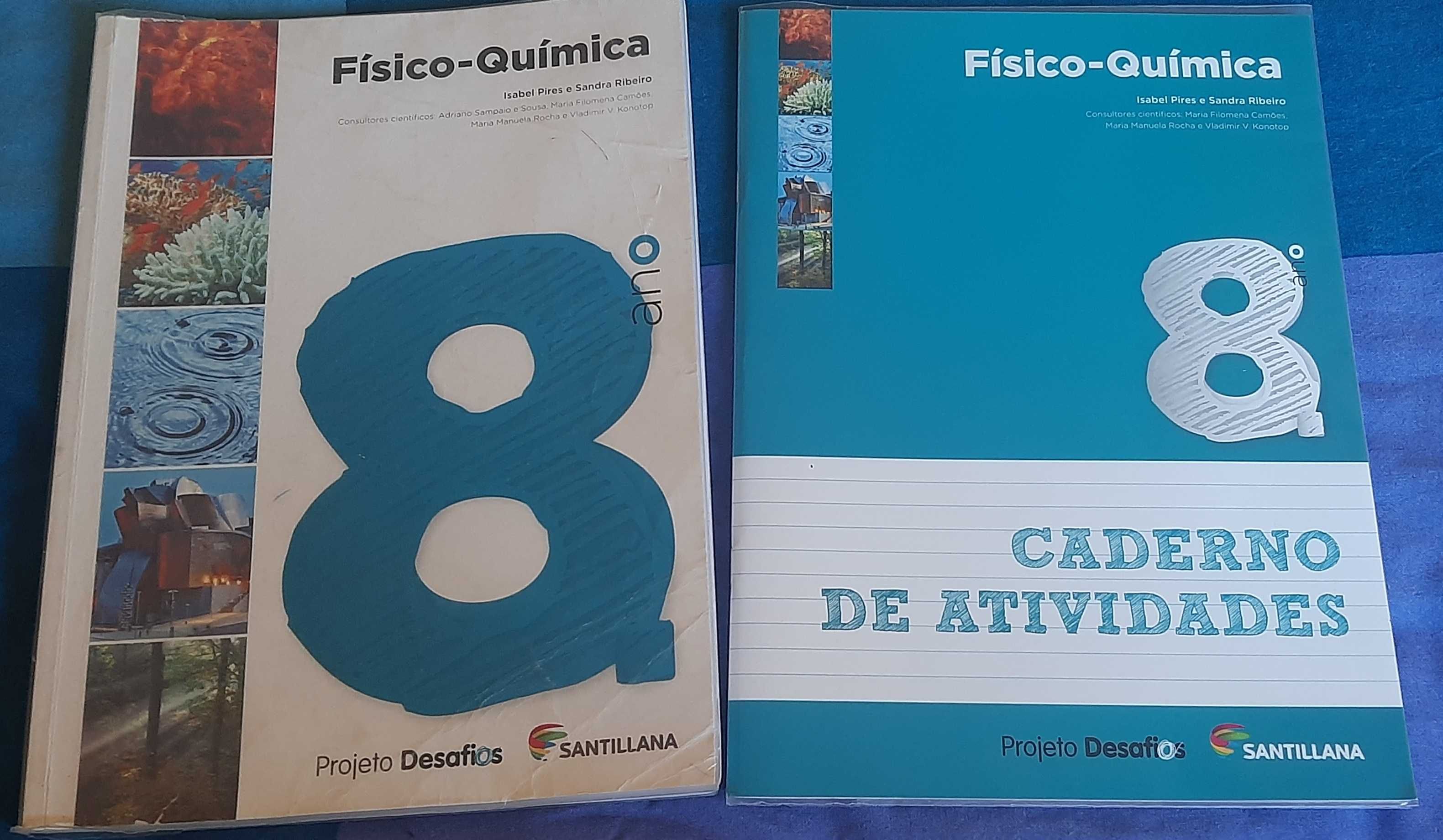 Projeto Desafios – Físico-Química 8.º Ano