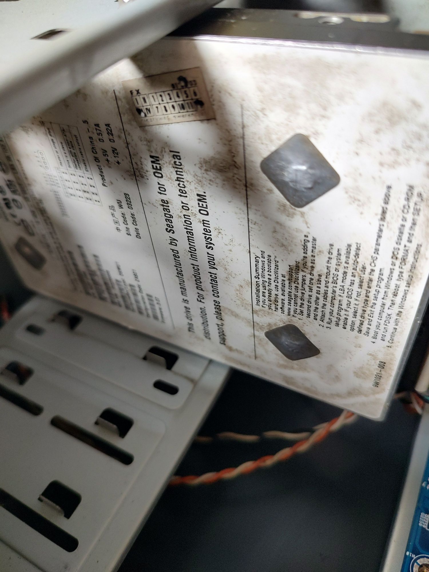 Pentium 3 GHZ, plyta 4coredual-sata2 - stary komputer
