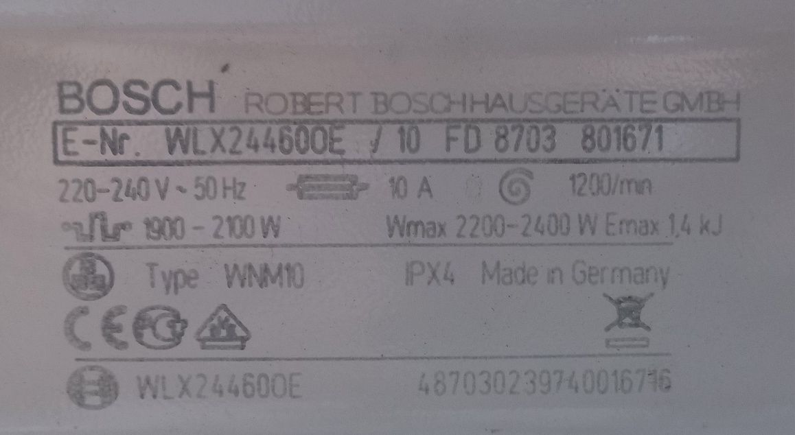 Стиральная машина BOSCH maxx5