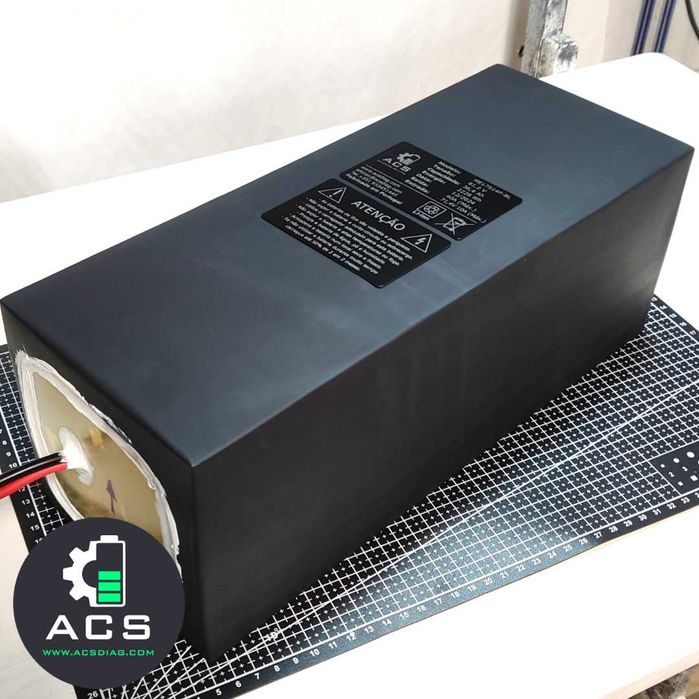 Bateria Lítio 60V 40Ah - 100km Mota elétrica