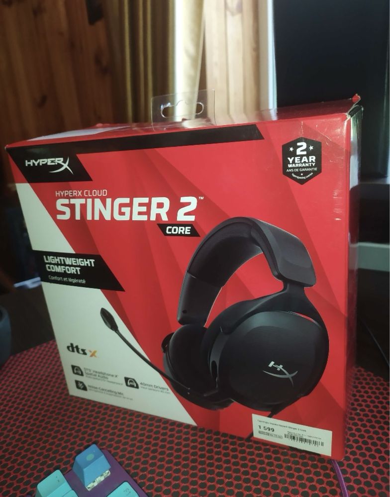 Ігрові Навушники - HyperX - Stinger 2 Core