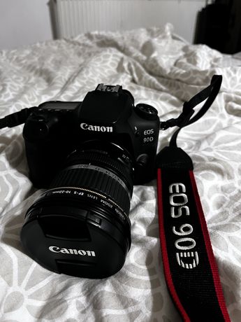 Aparat Canon EOS 90D + Obiektyw Canon EF-S 10-22mm f/3.5-4.5 USM