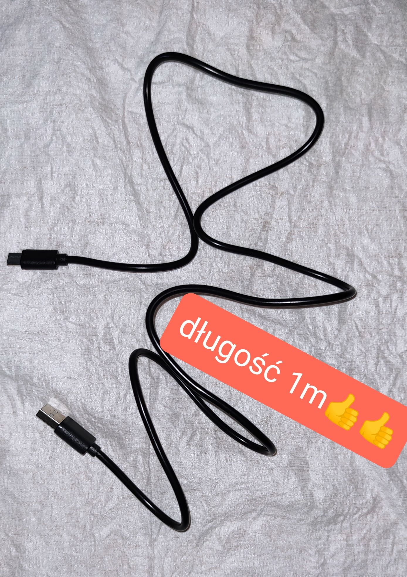 Kabel USB C dł 1m nowy