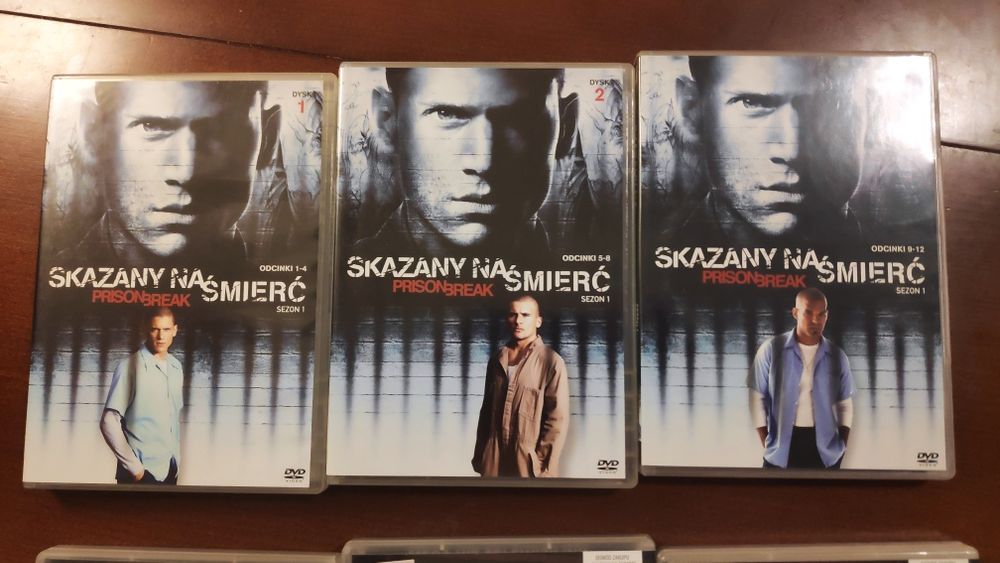Skazany na śmierć (Prison Break) 2 sezony na DVD