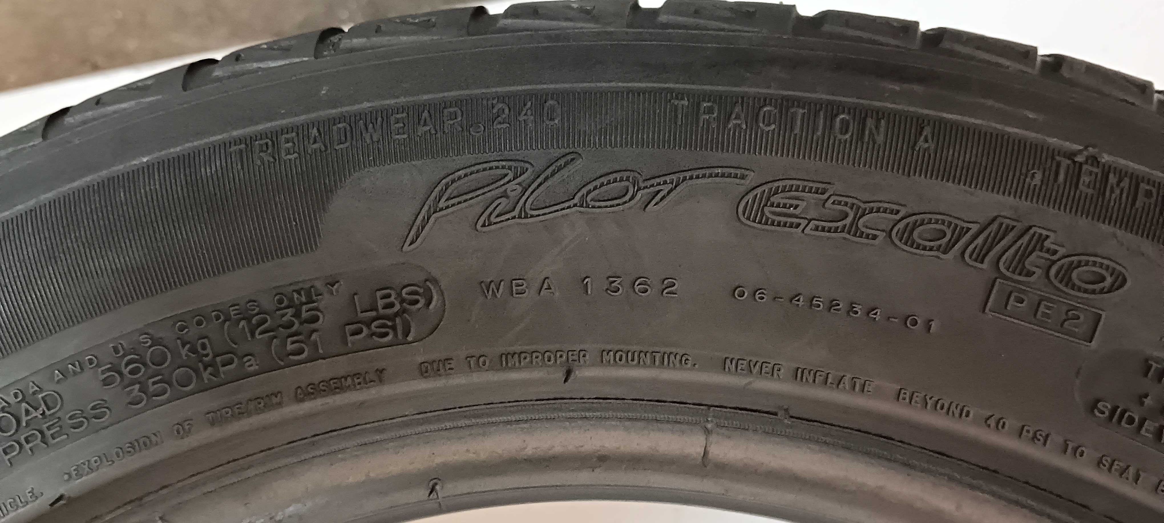 P704220M Para 205/55R15 88V Michelin Pilot Exalto
