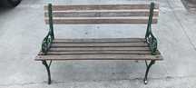 Banco jardim ferro fundido