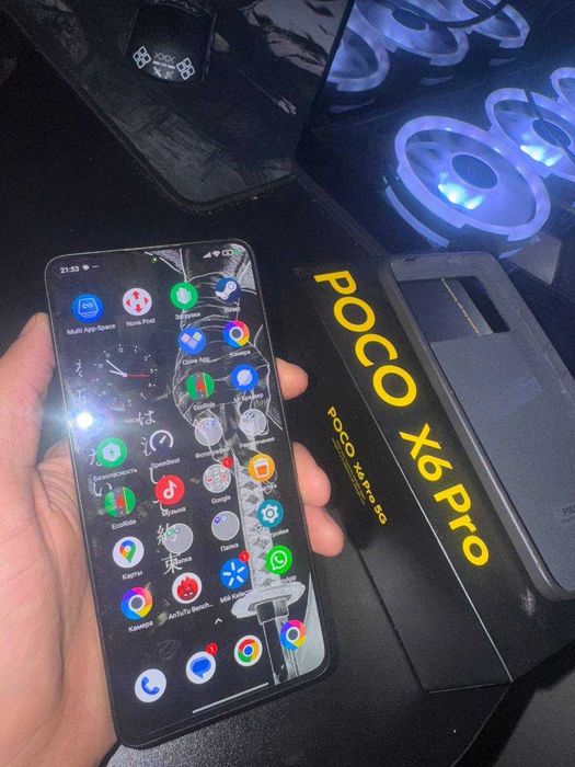 "АКТУАЛЬНО" Продам Poco x6 pro состояние 9/10 8/256