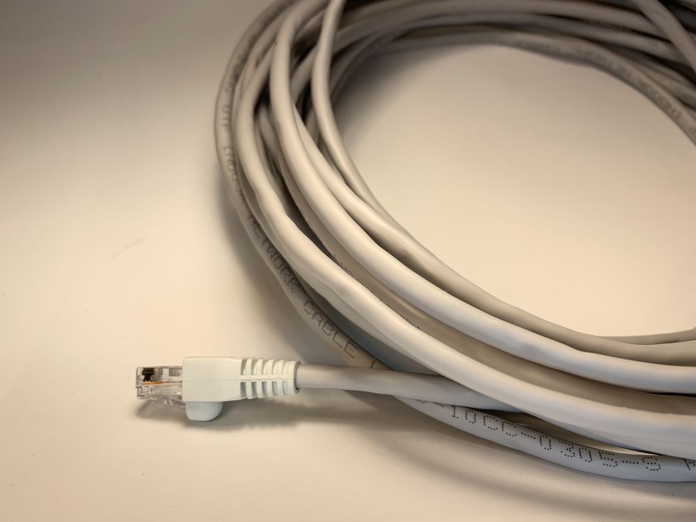 Kabel Sieciowy UTP 5e SZARY 10m