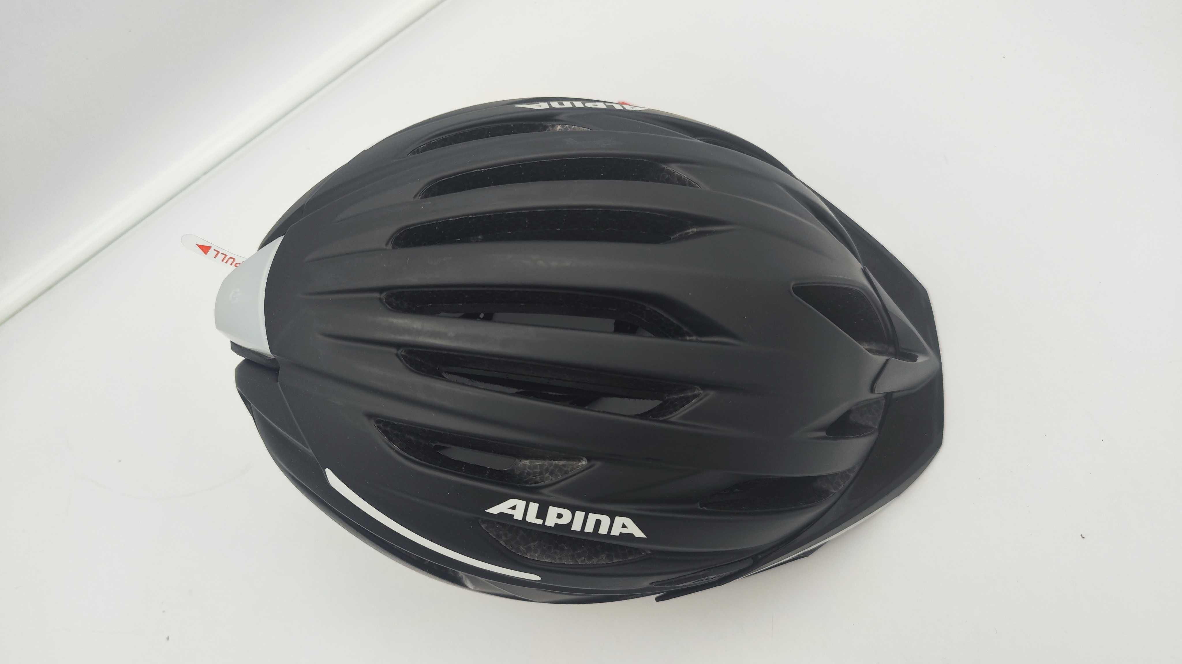 Kask rowerowy Alpina HAGA black matt 51-56 cm (AC23)