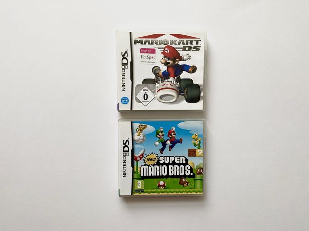 New Super Mario, Mario Kart Ds. Orginalne Gry na Nintendo Ds