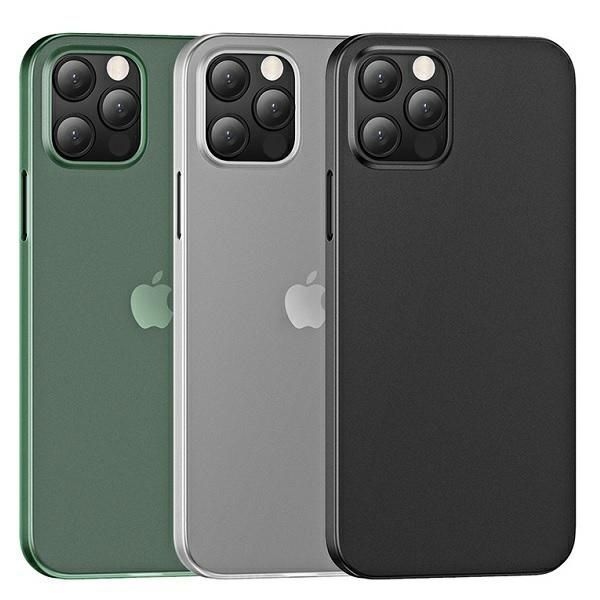Usams Etui Gentle Iphone 12 Pro Max 6,7" Zielony/Transparent Green