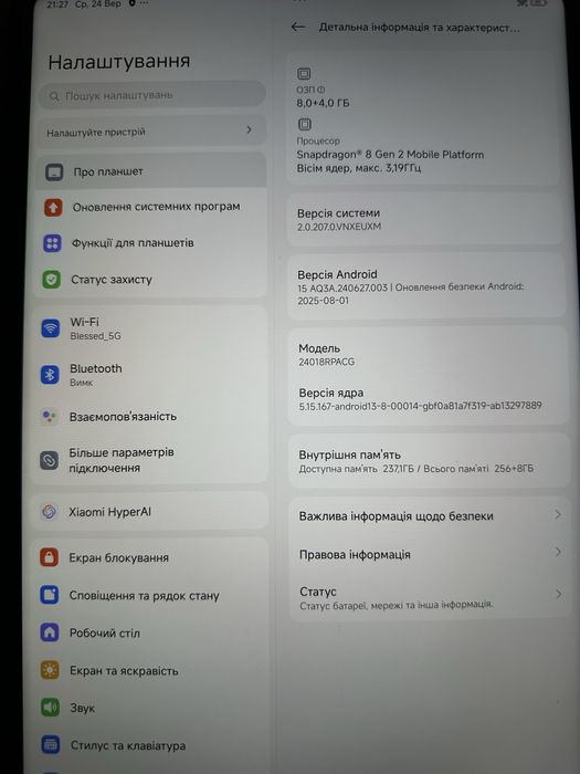 Xiaomi Mi Pad 6S pro 12.4 8/256