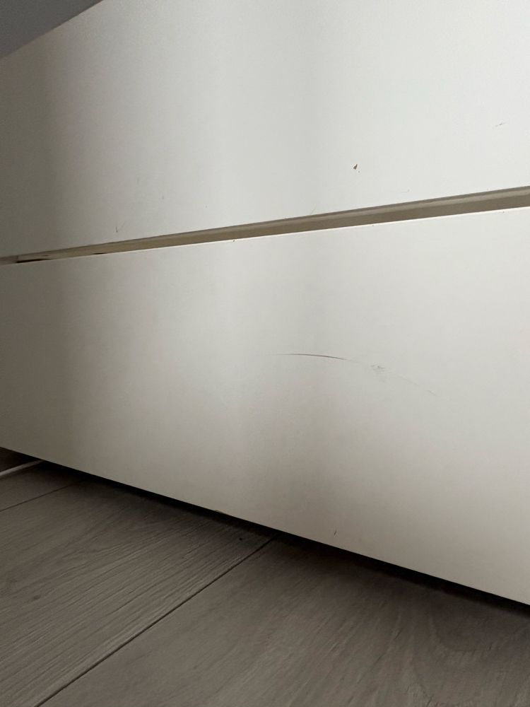 SLÄKT Rama łóżka z łóżkiem dolnym/pojem, biały, 90x200 cm