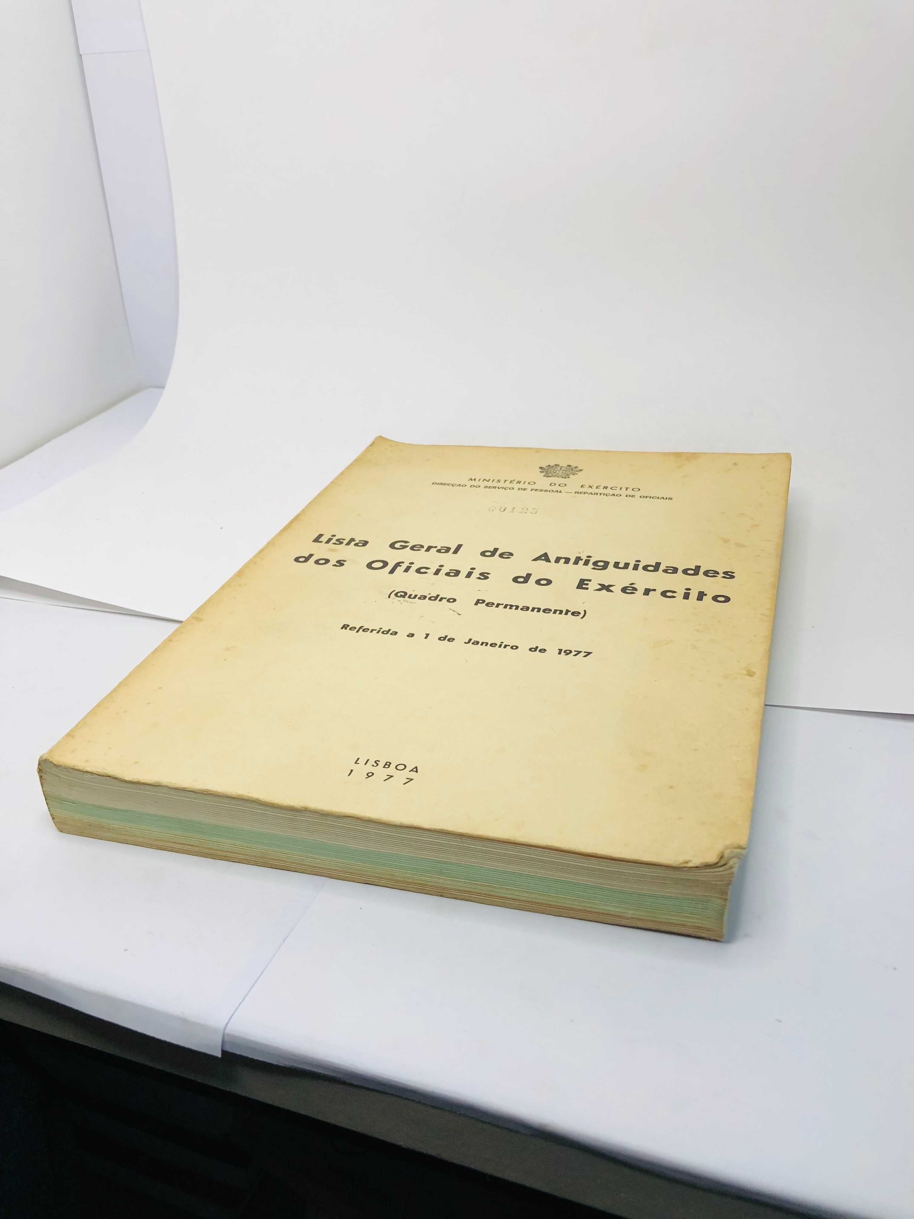 Lista Geral de Antiguidades dos Oficiais do Exército 1977