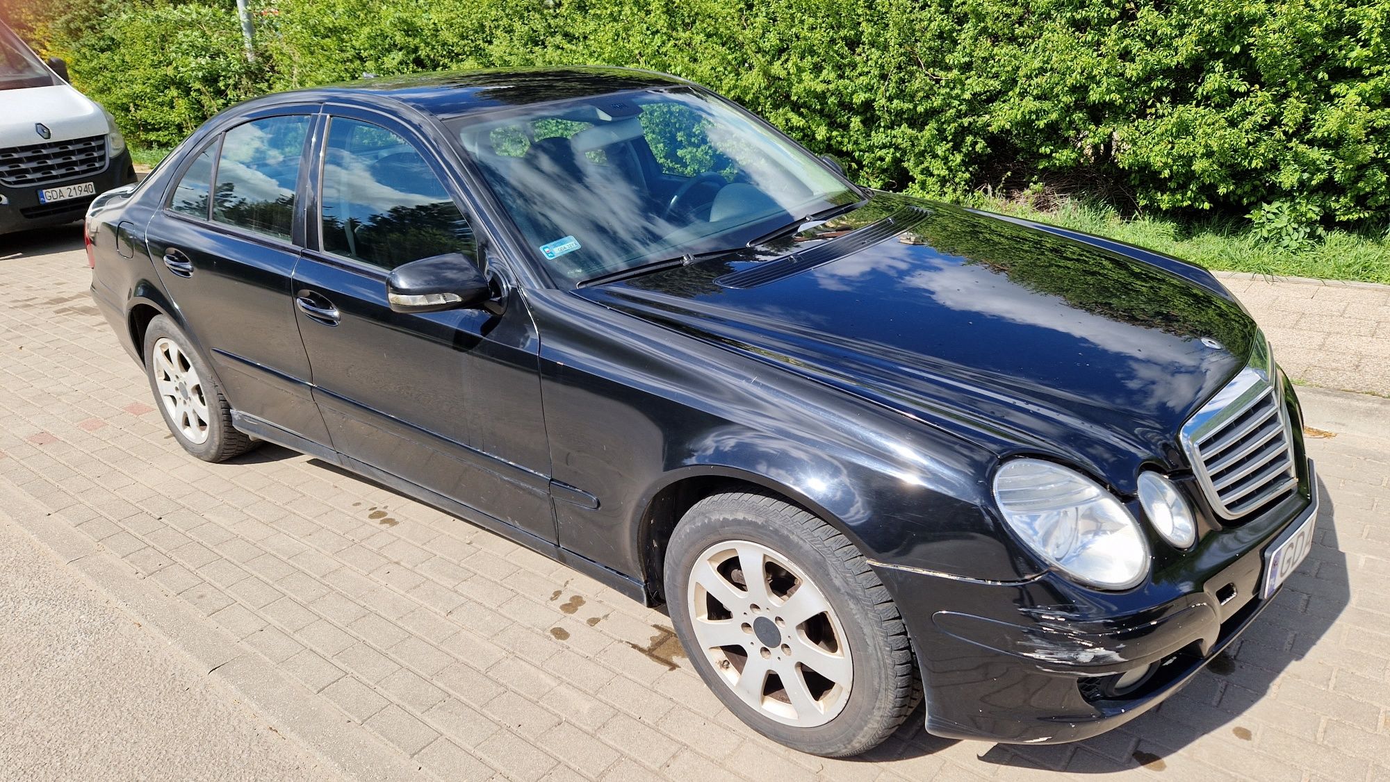 Mercedes W211 E Klasa 2009 2.2 diesel uszkodzony